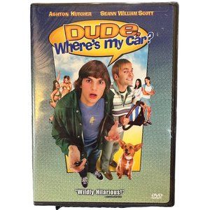 Dude Where's My Car DVD Movie Rated PG 13 Widescreen Ashton Kutcher Seann Scott
